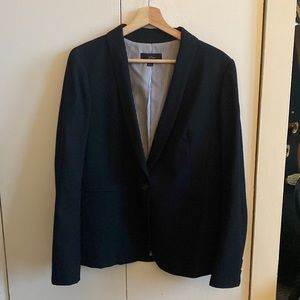J Crew black wool blazer